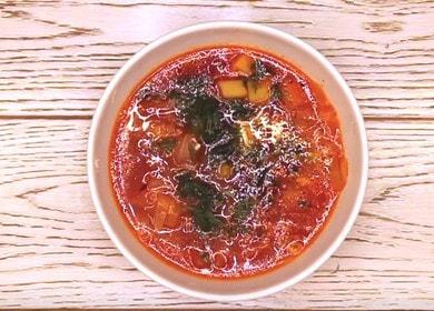 Vegetarian, vegan borscht - insanely masarap, napatunayan na recipe
