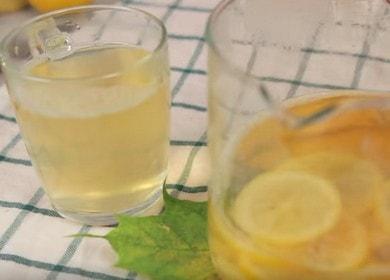Правилно приготвяне на чай с джинджифил и лимон: рецепта със стъпка по стъпка снимки.