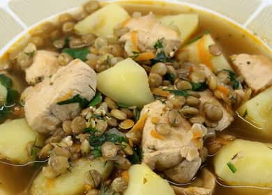Леща и пилешка супа - вкусна, здравословна и лесна за приготвяне