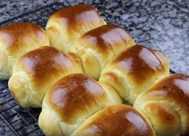 Pagluluto ng mabangong mga Hokkaido buns: isang recipe na may mga larawan at video.