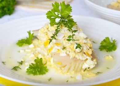 سمك القد الحساس باللغة البولندية: طهي طبقًا لوصفة خطوة بخطوة مع صورة.