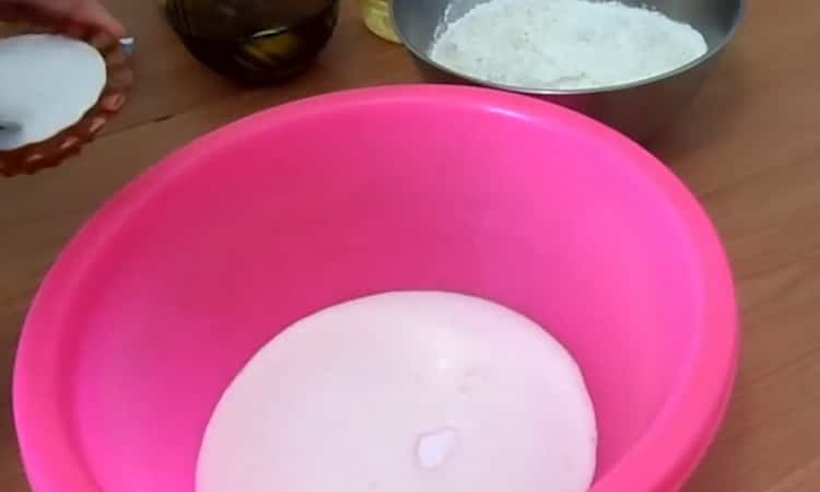 Готвене понички с кисело мляко