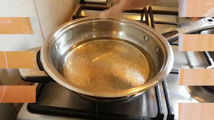 За готвене на тестени изделия от бутер тесто, топлинно масло