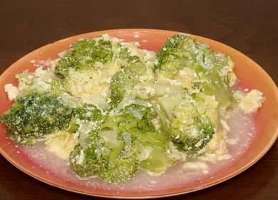 Broccoli sa isang creamy sauce - lutuin sa isang mabagal na kusinilya