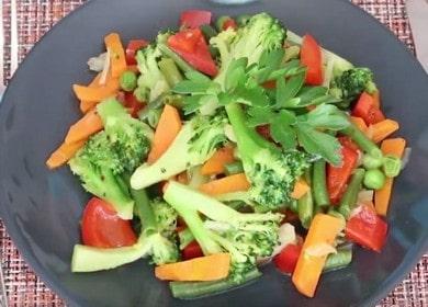 Замразени броколи със зеленчуци за обяд - бързо и вкусно 🥦