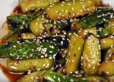 Най-вкусната рецепта за пържена краставица от корейски 🥒