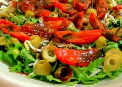 Италиански рецепти за салата със сушени домати домати🥗