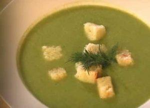 Супа от пюре от броколи и карфиол по стъпка по стъпка рецепта със снимка