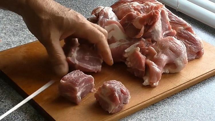 кебап по рецепта за минерално свинско месо