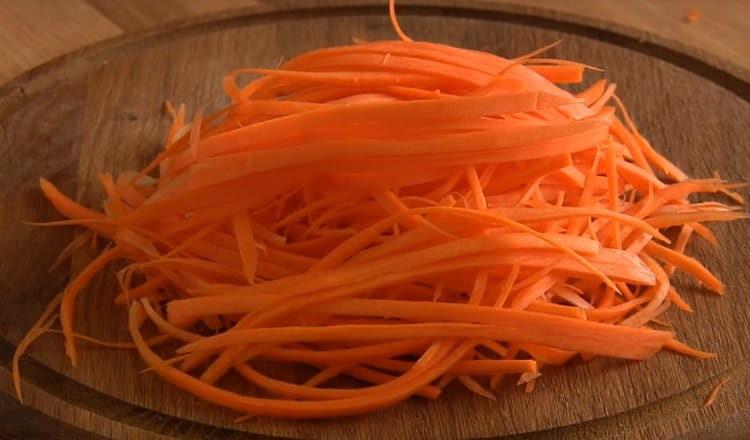 три на корейска ренде също са моркови.