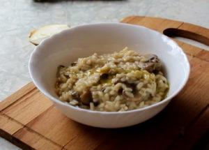 Ang isang simpleng recipe para sa masarap na risotto ng kabute
