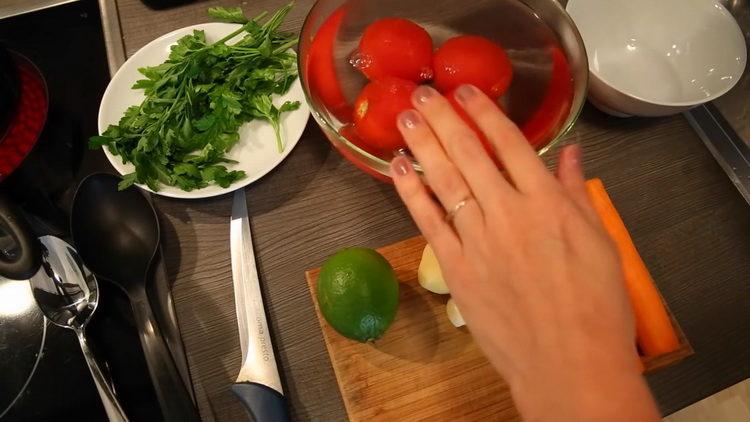 Пригответе доматите